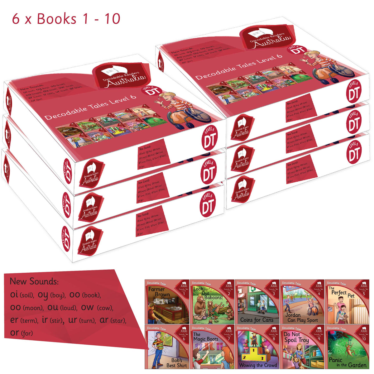 decodable-tales-level-6-classroom-guided-reading-set-6-sets